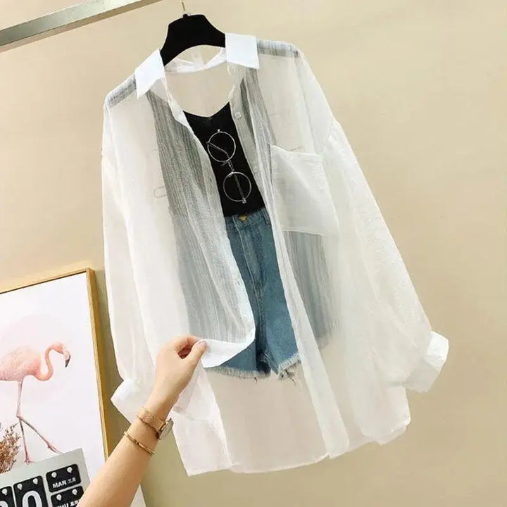 エスカ｜軽やかレイヤーシャツ