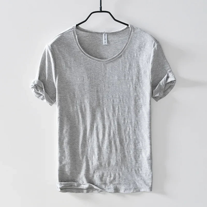 ホーマー｜ソフトニットロールスリーブTシャツ